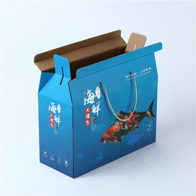 苏州海鲜包装礼盒印刷定制